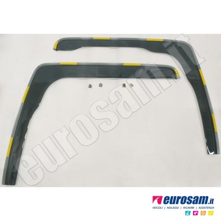 Coppia deflettori antiturbo finestrino man tgx tga tgm tgl dal 2001 in poi