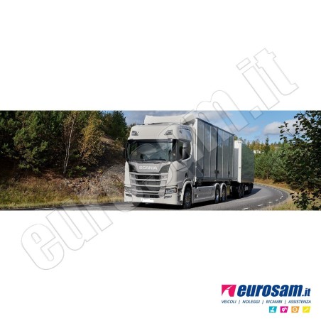 Coppia deflettori antiturbo finestrino scania R 4 serie 5 serie cabina P/G/R 6 serie