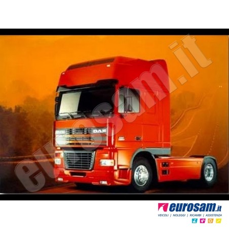 Coppia deflettori antiturbo finestrino daf xf95 xf105 dal 2007 in poi
