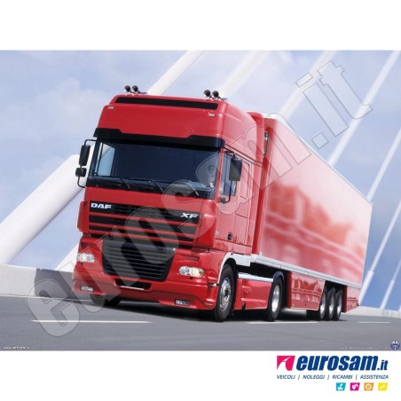 Coppia deflettori antiturbo finestrino daf xf95 xf105 dal 2007 in poi
