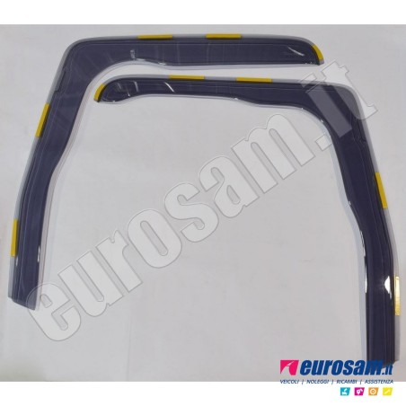 Coppia deflettori antiturbo finestrino Renault Serie T Euro 6 adesivi