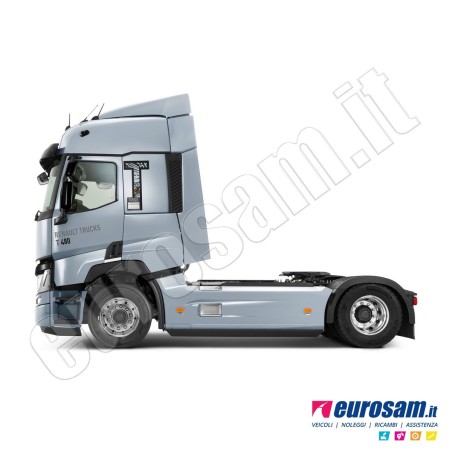 Coppia deflettori antiturbo finestrino Renault Serie T Euro 6 con striscia adesiva