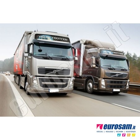 Coppia deflettori antiturbo finestrino volvo fh I,II,II serie fm I,II serie FM7/10/12 fumè