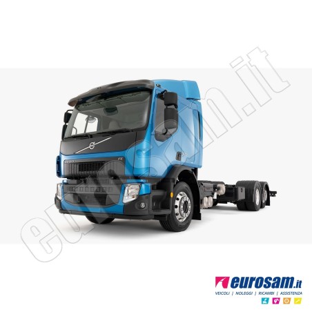 Coppia deflettori antiturbo finestrino Volvo FE FL FL Euro 6 adesivi e clips