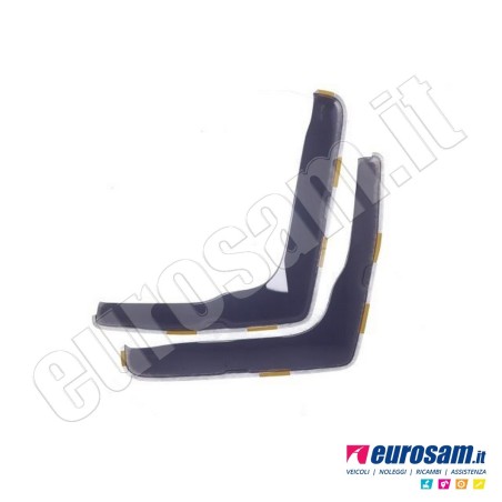 Coppia deflettori antiturbo finestrino Mercedes actros MP4 Mp5 fumè con clips