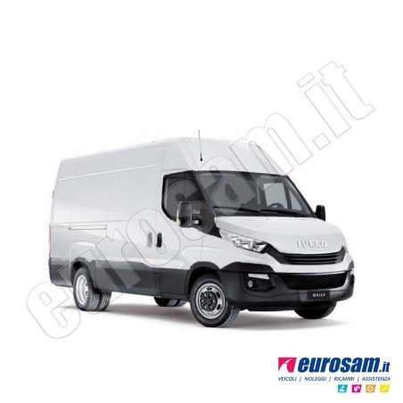 Coppia deflettori antiturbo finestrino Iveco Daily modello 2014 2019 in poi adesivi
