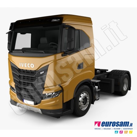Coppia deflettori antiturbo finestrino Iveco S-Way AD AT AS T-Way X-Way