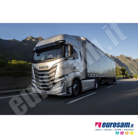 Coppia deflettori antiturbo finestrino Iveco S-Way AD AT AS T-Way X-Way