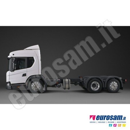 Coppia deflettori antiturbo superiori finestrino Scania 7 serie G/L/P/R/S/XT in acrilico adesivi