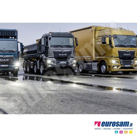 Coppia deflettori antiturbo finestrino man tgx tgs 2021 c/clips