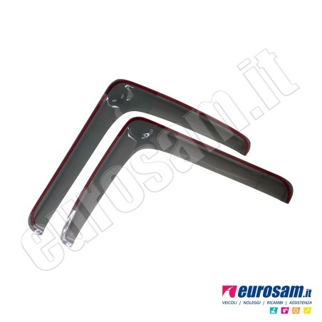 Coppia deflettori antiturbo finestrino man tgx tgs 2021 adesivi