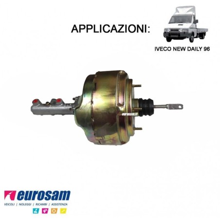 servofreno idraulico iveco new daily 1996 35.10 35.12 49.12 completo di pompa freno