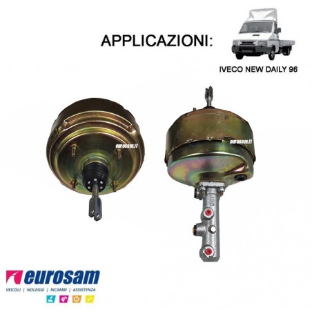 servofreno idraulico iveco new daily 1996 35.10 35.12 49.12 completo di pompa freno