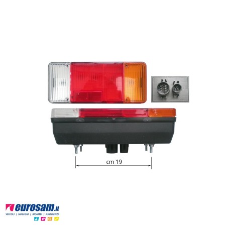 fanale posteriore completo destro iveco eurocargo