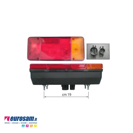 fanale posteriore completo sx iveco eurocargo 99