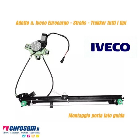 alzacristalli alzavetro elettrico sx iveco eurocargo stralis astra