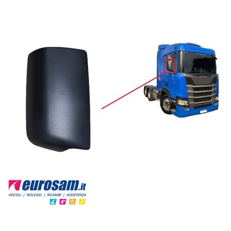 calotta coperchio inferiore specchio destro scania p/g/r/s euro 6 2016 in poi