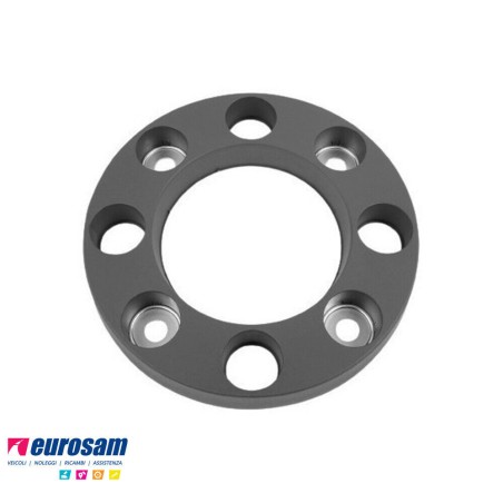Anello ruota coprimozzo ruota in plastica 8 fori D.350 Iveco Eurocargo e Tector