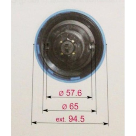 tappo serbatoio adblue urea d.60 Iveco Volvo Renault Scania con chiave