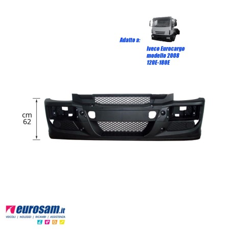 paraurti anteriore cabina iveco eurocargo 2009 - 120e21 - 180e28