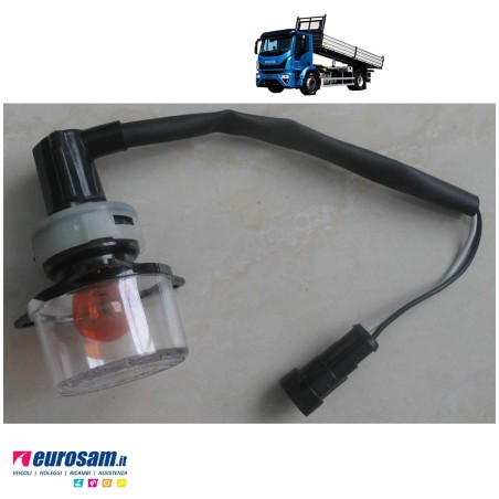 Fanalino freccia destro sinistro su paraurti Iveco Eurocargo modello 2015 in poi