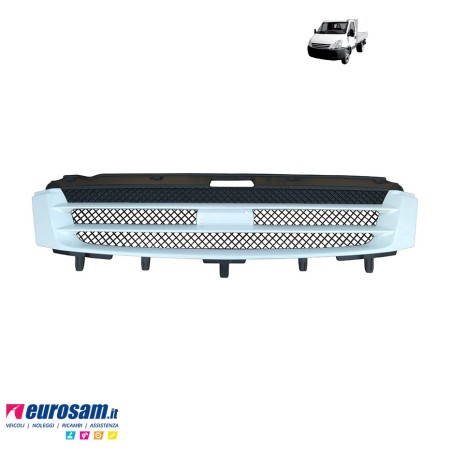 mascherina griglia frontale cabina iveco daily serie 2006 verniciata bianco IC194
