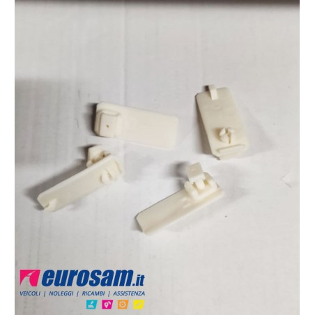 kit 4 pz fermo cuscino pianale seduta sedile isri 6800 iveco daf volvo scania man mercedes renault