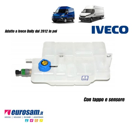 Vaschetta acqua radiatore motore Iveco Daily 3.0 35c 50c 65c dal 2012 in poi originale