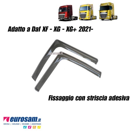 Coppia deflettori antiturbo sportello porta Daf XF XG 2021