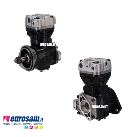 Compressore aria motore Iveco Eurocargo motore F4AE tector 225 cc