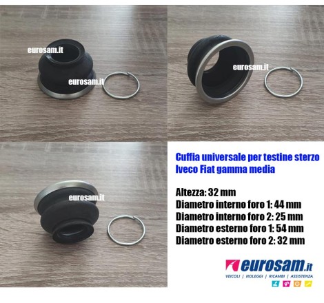 Cuffia per testine sterzo...