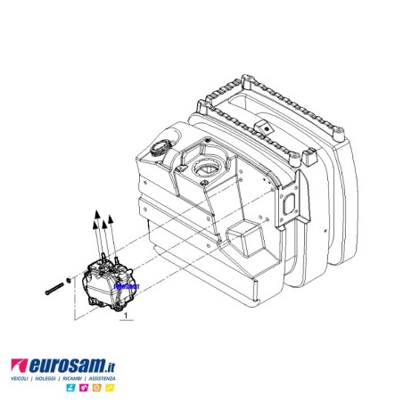 modulo pompa iniezione adblue urea iveco stralis euro6