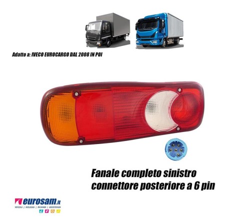 Fanale completo posteriore...