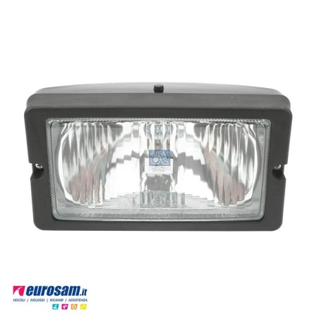 Faro di prodondità su visiera Scania 4 serie P G R T Man F90 M90 F2000