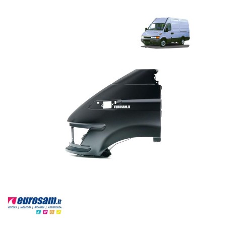 Parafango anteriore sinistro Iveco daily s2000 in metallo