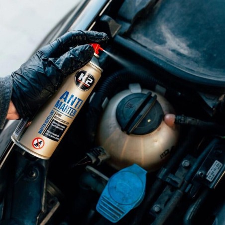 Spray anti roditori repellente topi martore auto garage officina casa 400 ml K2