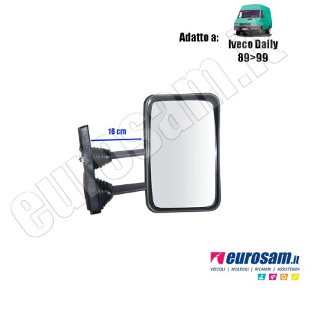 braccio specchio completo dx per iveco daily