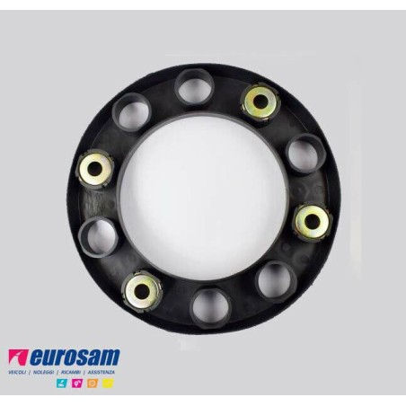 anello coprimozzo aperto in plastica  10 fori iveco generale