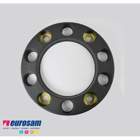 anello coprimozzo aperto in plastica  10 fori iveco generale
