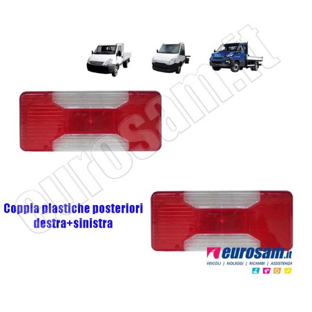 vetro ricambio fanale post dx-sx iveco daily s2006