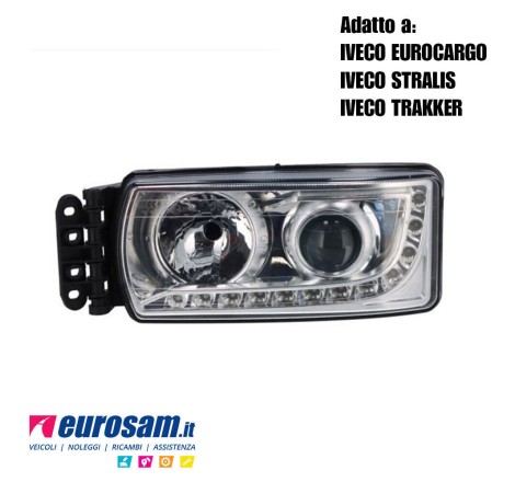 proiettore faro sinistro...