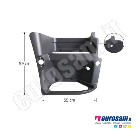 pedana salita destra dx...