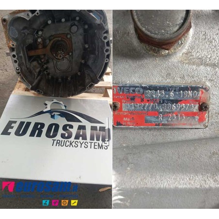cambio completo 6 marce 2845.6 iveco eurocargo 80/100 e15