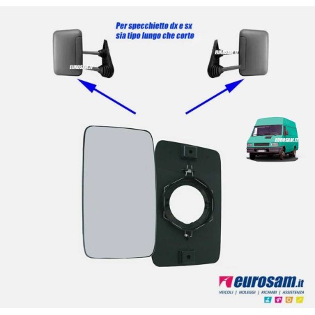 vetro specchio retrovisore iveco daily