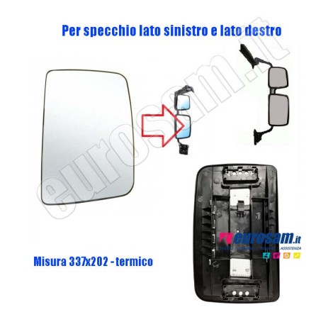 vetro specchio retrovisore...