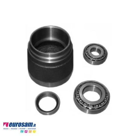 kit mozzo ruota anteriore iveco daily new daily 35.12 45.12 49.12 con cuscinetti