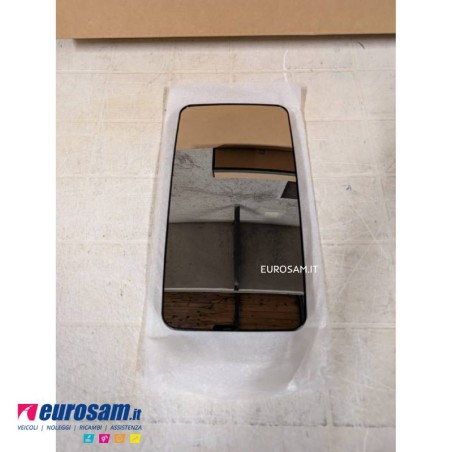 Vetro Specchio Retrovisore Termico Isuzu N Evolution, L35, P75 | 370x190 mm | DX/SX