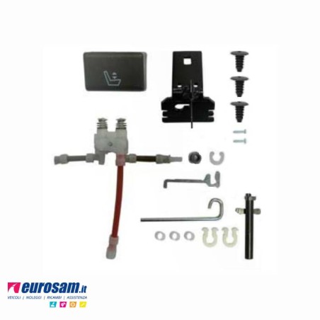 kit valvola e pulsante regolazione altezza sedile isri 6800 iveco gamma euro cursor bus