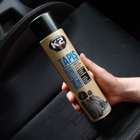 spray pulizia sedili lava moquette tappeti sedili seggiolini universale 600 ml k2 tapis