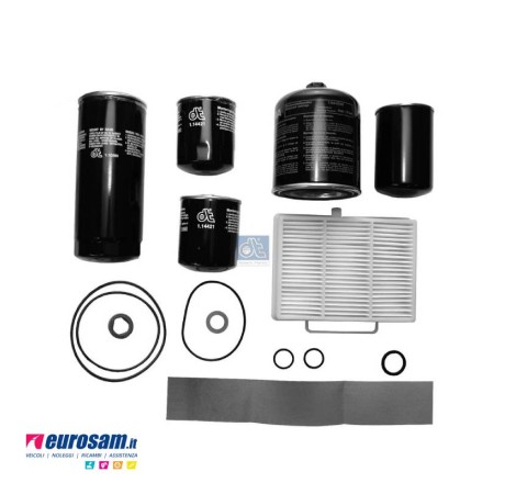 kit tagliando filtri scania...